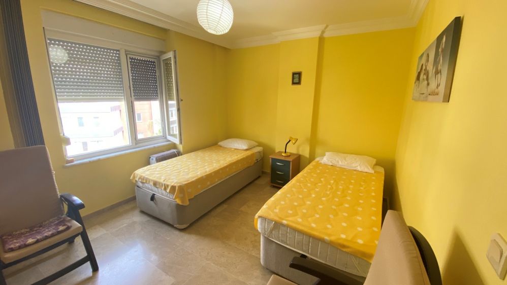 Fully Furnished 2+1 Apartment for Sale in Alanya Cikcilli – Pool & Partial Sea View