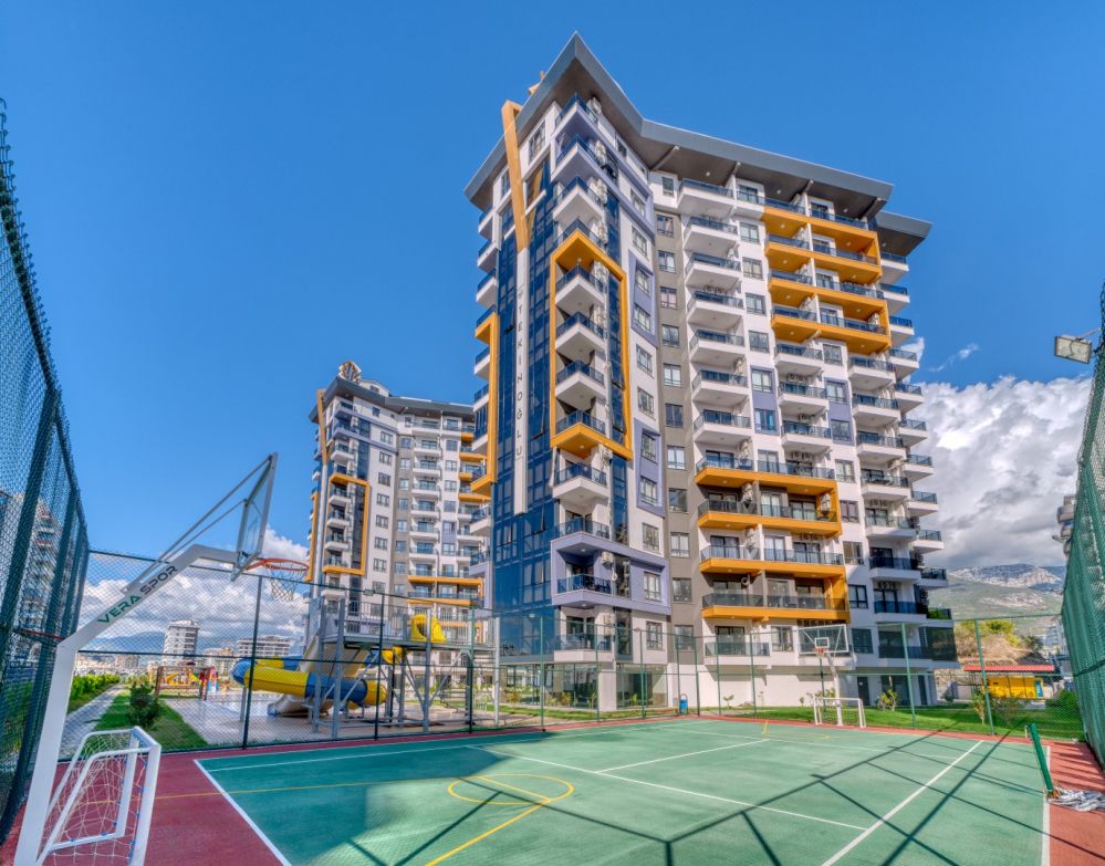 For Sale: Modern 1+1 Apartment in Mahmutlar, Alanya – Tekinoğlu Residence