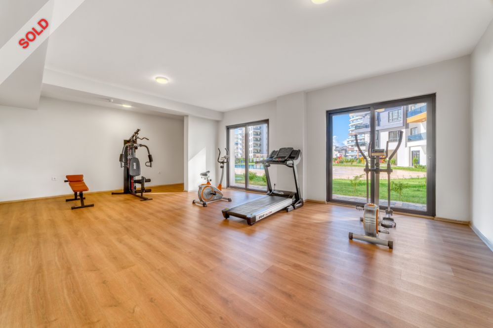 Furnished 1+1 Apartment for Sale in Mahmutlar, 500 m to the Sea