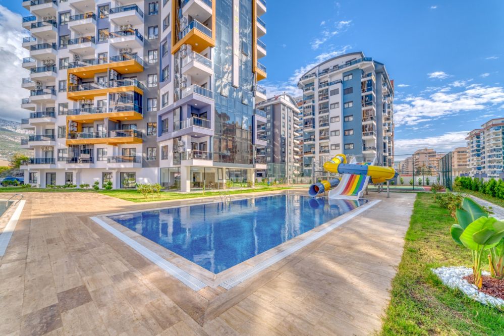 For Sale: Modern 1+1 Apartment in Mahmutlar, Alanya – Tekinoğlu Residence
