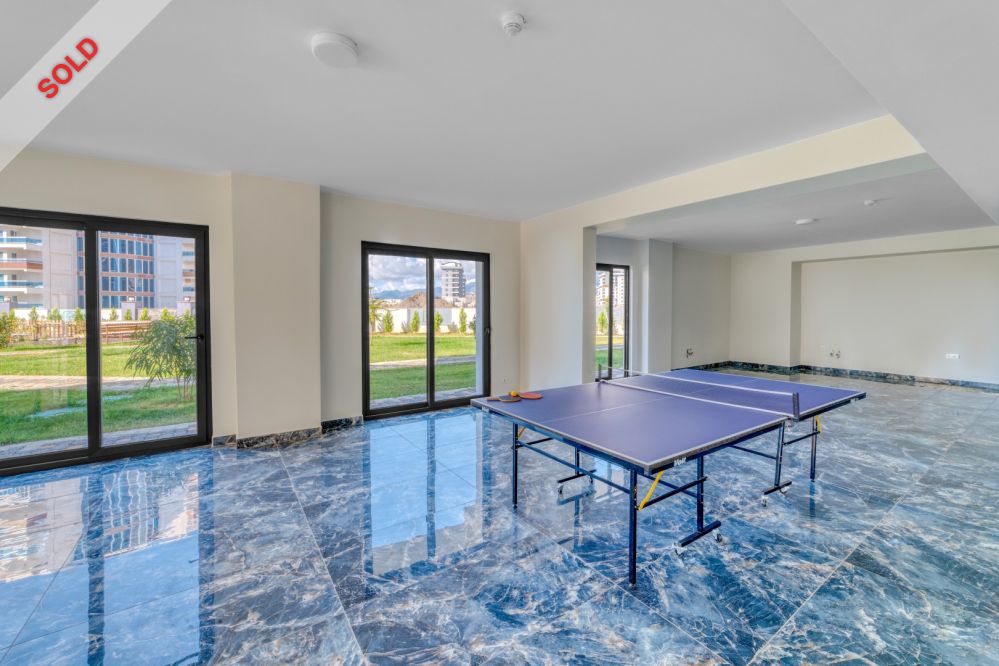 Furnished 1+1 Apartment for Sale in Mahmutlar, 500 m to the Sea