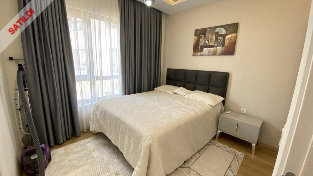 Furnished 1+1 Apartment for Sale in Mahmutlar, 500 m to the Sea