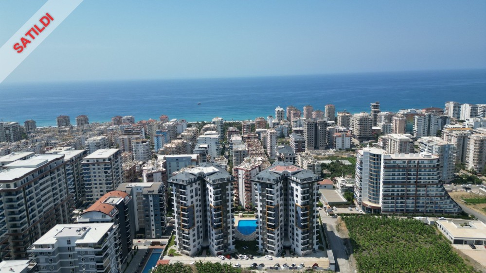 Furnished 1+1 Apartment for Sale in Mahmutlar, 500 m to the Sea