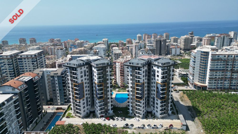 Furnished 1+1 Apartment for Sale in Mahmutlar, 500 m to the Sea