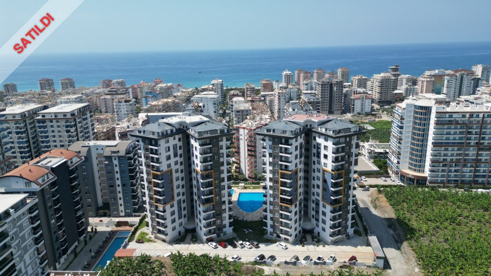 Furnished 1+1 Apartment for Sale in Mahmutlar, 500 m to the Sea