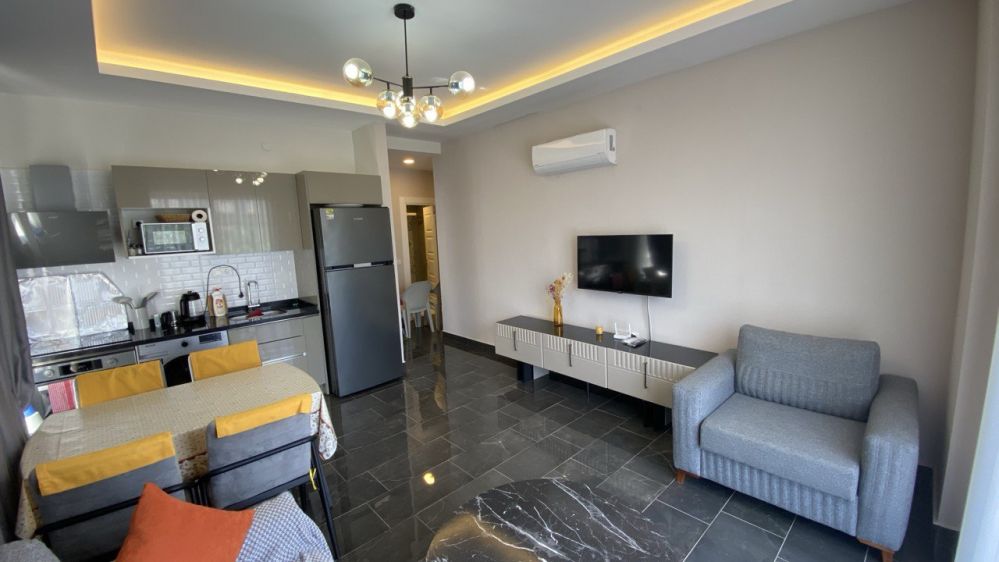 For Sale: Modern 1+1 Apartment in Mahmutlar, Alanya – Tekinoğlu Residence