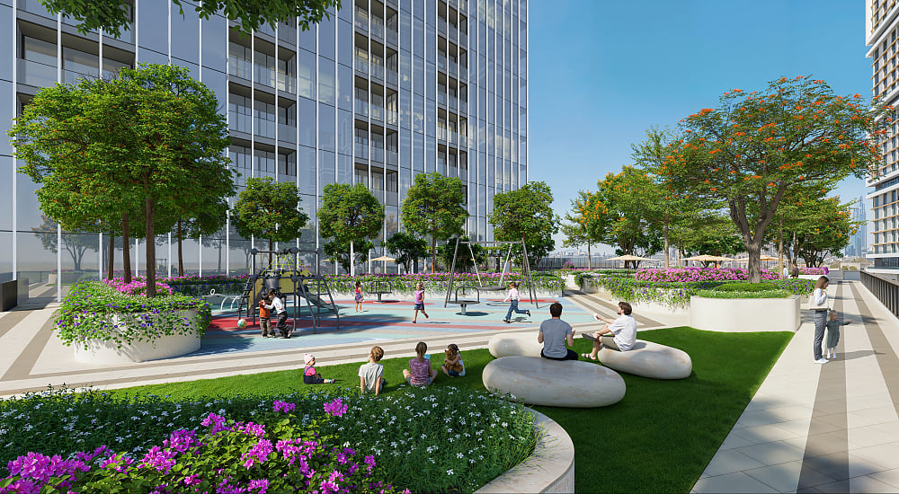 Роскошные квартиры с панорамным видом на город и возможностью рассрочки в районе Meydan, Дубай