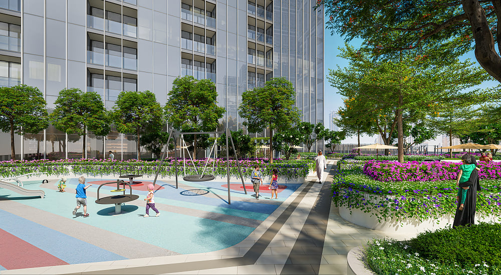 Роскошные квартиры с панорамным видом на город и возможностью рассрочки в районе Meydan, Дубай