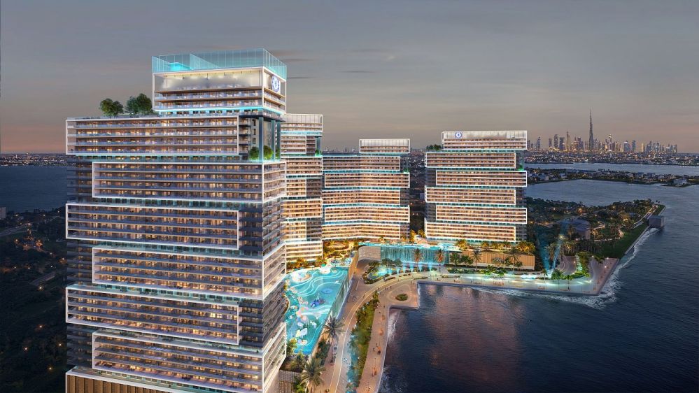 Dubai Maritime City’de Chelsea FC İmzalı Deniz Manzaralı Lüks Daireler – Taksitli Ödeme Planı