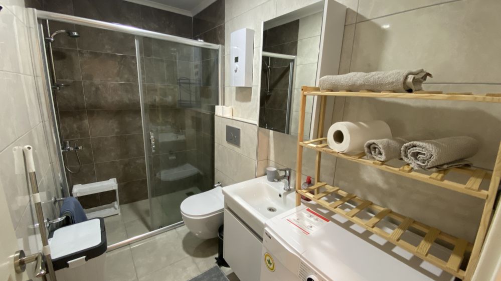 Fenercioğlu Towers 500 м до моря. 1 + 1 Полностью меблированная квартира для продажи