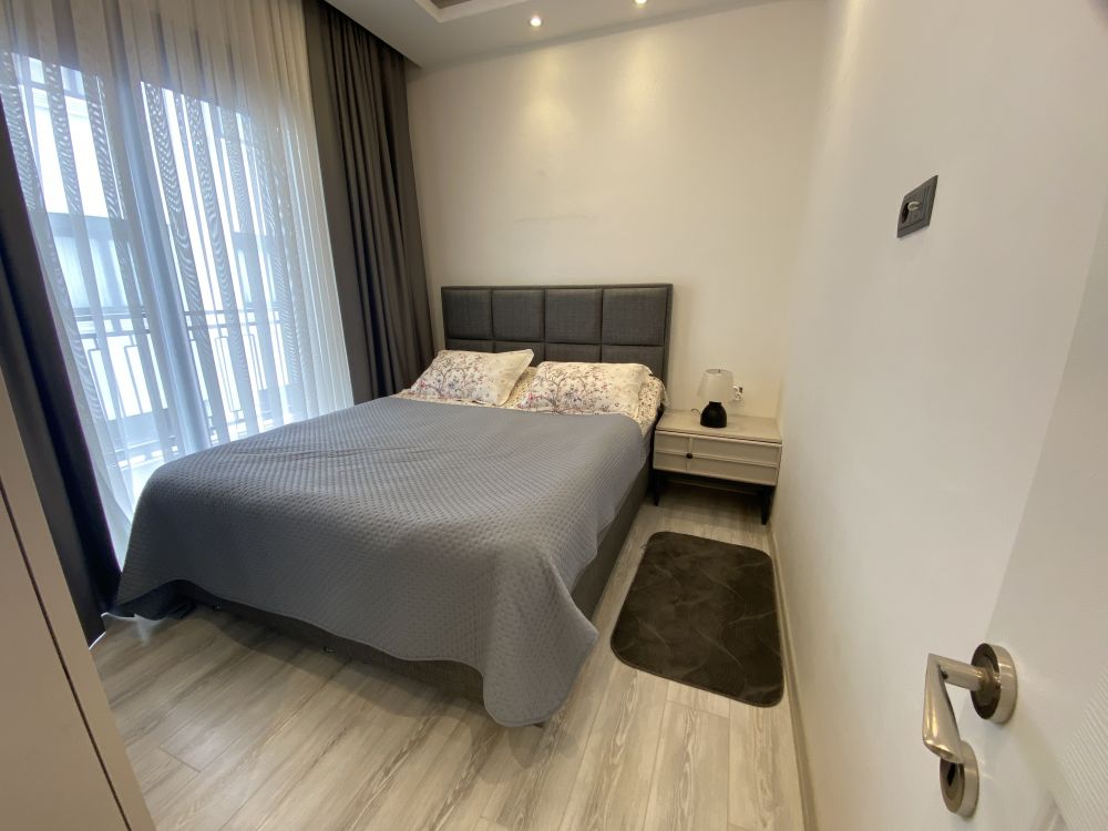 Fenercioğlu Towers 500 м до моря. 1 + 1 Полностью меблированная квартира для продажи