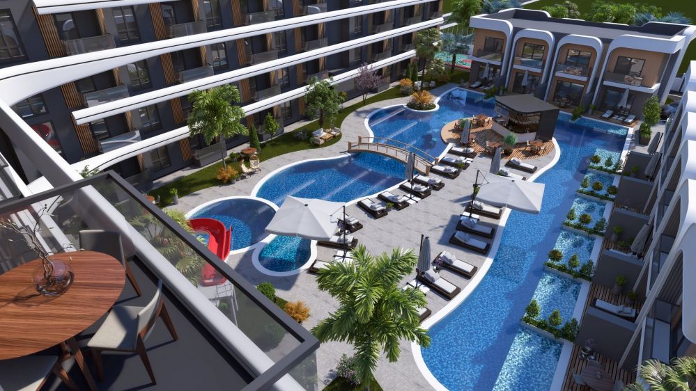 Your Dream Living Space in Altıntaş with Pool-View Apartments, Villas, and Rich Social Amenities