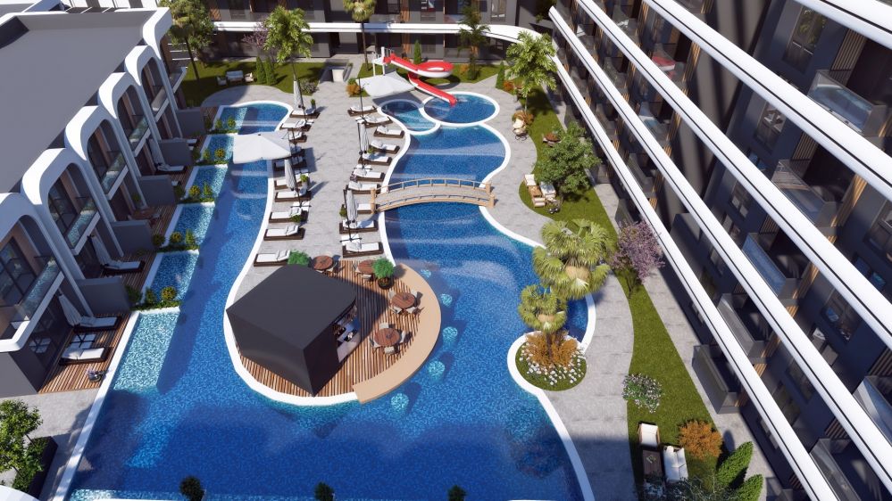 Your Dream Living Space in Altıntaş with Pool-View Apartments, Villas, and Rich Social Amenities