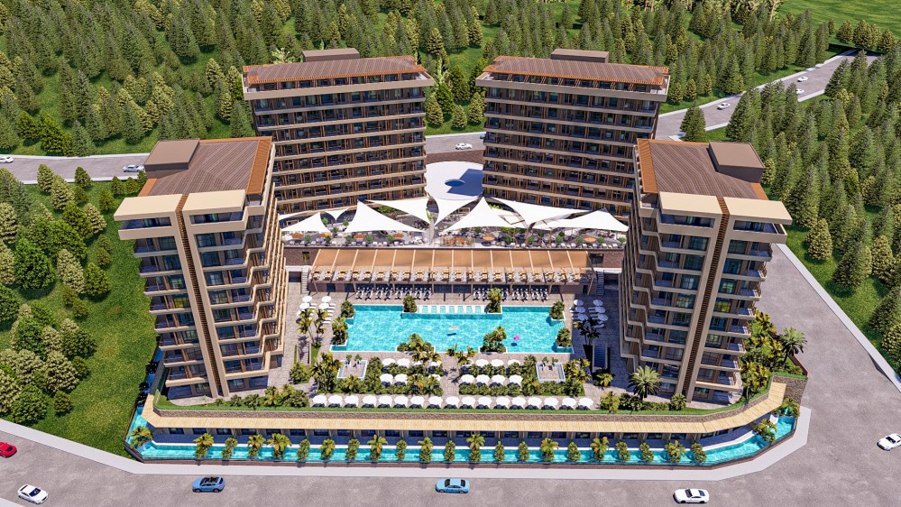 Alanya Sea View Luxury Residence and Investment Opportunities