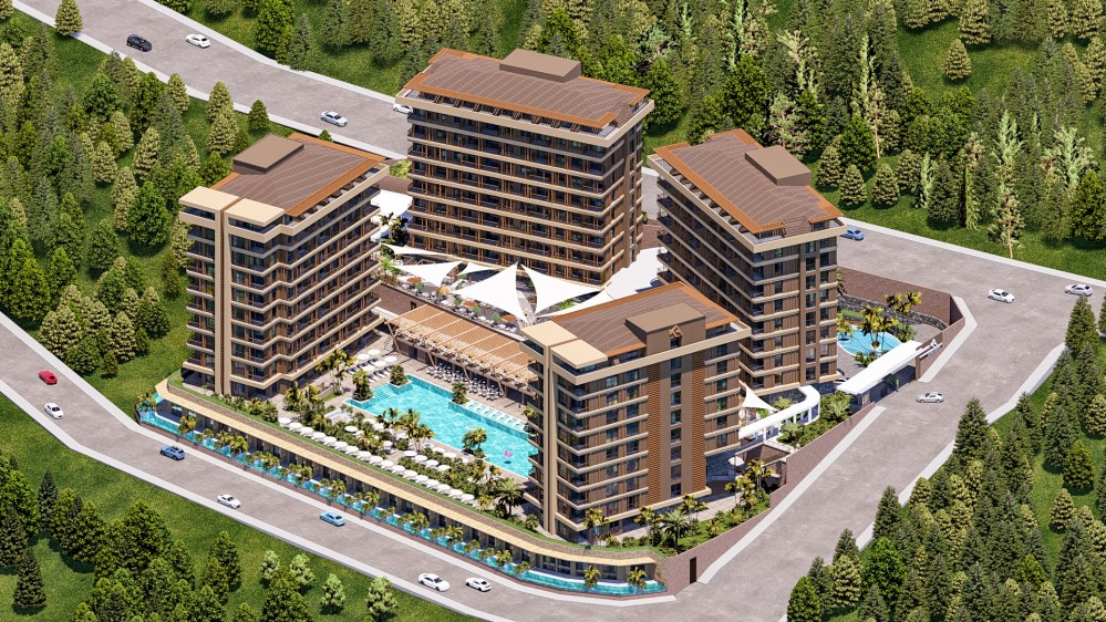 Alanya Sea View Luxury Residence and Investment Opportunities