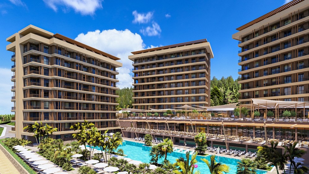 Alanya Sea View Luxury Residence and Investment Opportunities