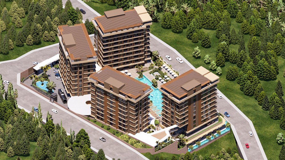 Alanya Sea View Luxury Residence and Investment Opportunities