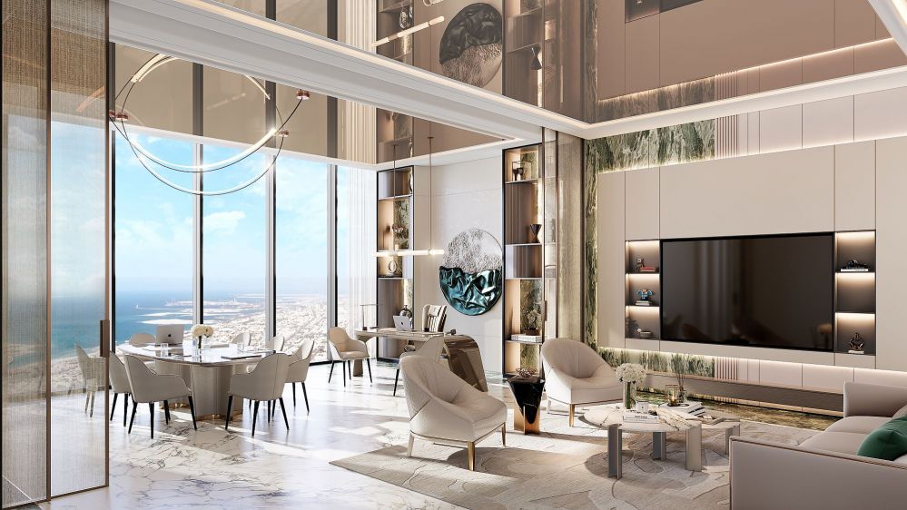 Luxury Cavalli Apartments with Private Pool & Garden in Al Safa, Dubai – For Sale