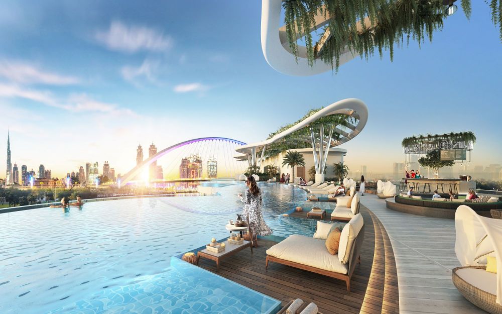 Luxury Cavalli Apartments with Private Pool & Garden in Al Safa, Dubai – For Sale