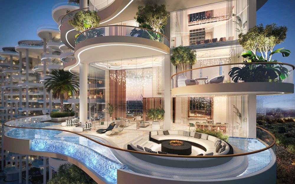 Luxury Cavalli Apartments with Private Pool & Garden in Al Safa, Dubai – For Sale