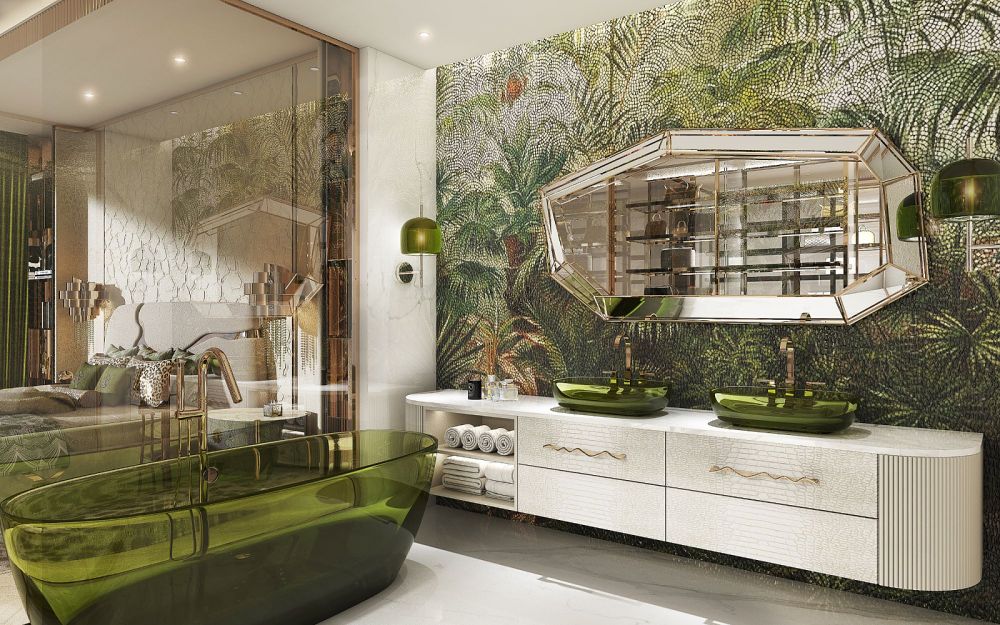 Роскошные апартаменты на продажу в Dubai Harbour – Стиль Cavalli