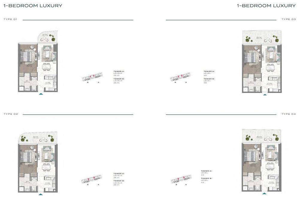 Роскошные апартаменты на продажу в Dubai Harbour – Стиль Cavalli