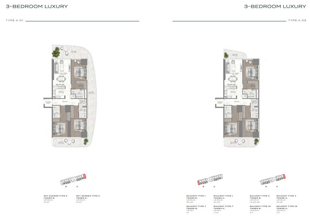 Роскошные апартаменты на продажу в Dubai Harbour – Стиль Cavalli