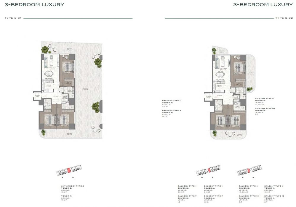 Роскошные апартаменты на продажу в Dubai Harbour – Стиль Cavalli