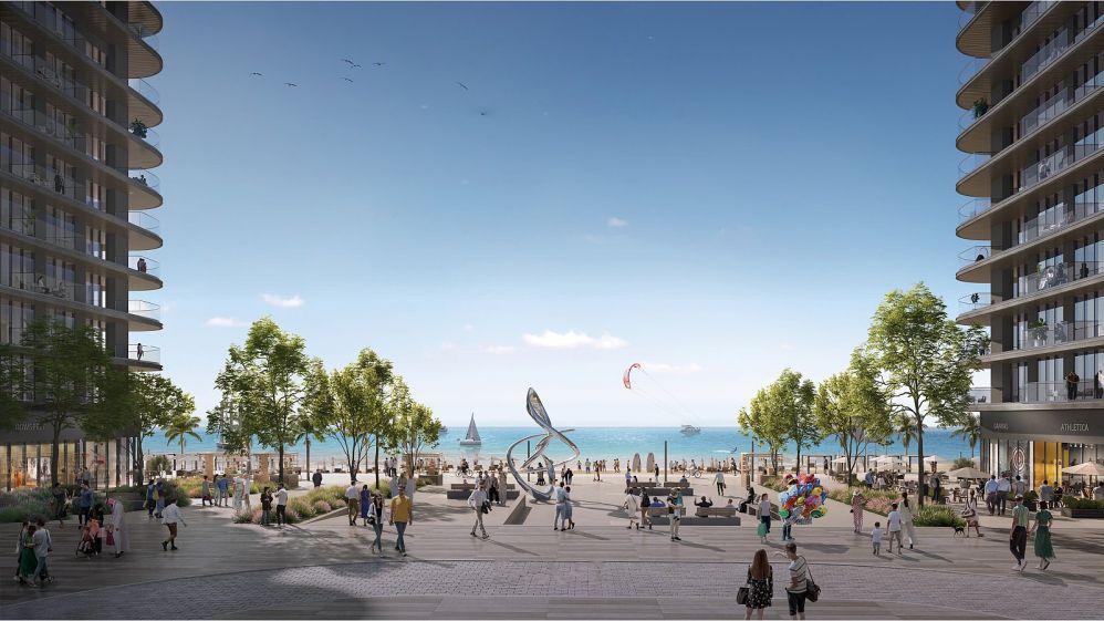 Элитные апартаменты у моря в Dubai Harbour