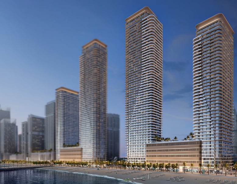 Элитные апартаменты у моря в Dubai Harbour