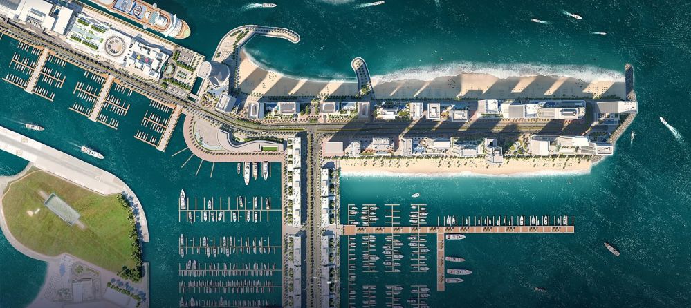 Элитные апартаменты у моря в Dubai Harbour