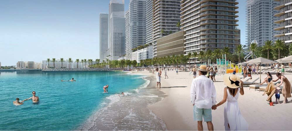 Элитные апартаменты у моря в Dubai Harbour