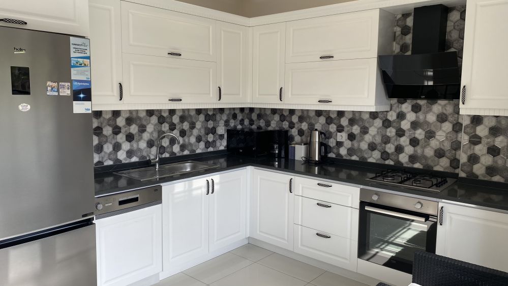 Дуплекс Kavi Home с садом 2+ 1 и отдельной кухней, подходящей для проживания