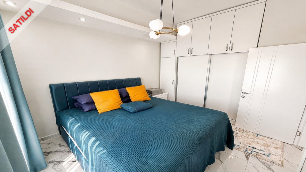 Alanya Avsallar Luxury Apartment – Modern 1+1 with Sea View