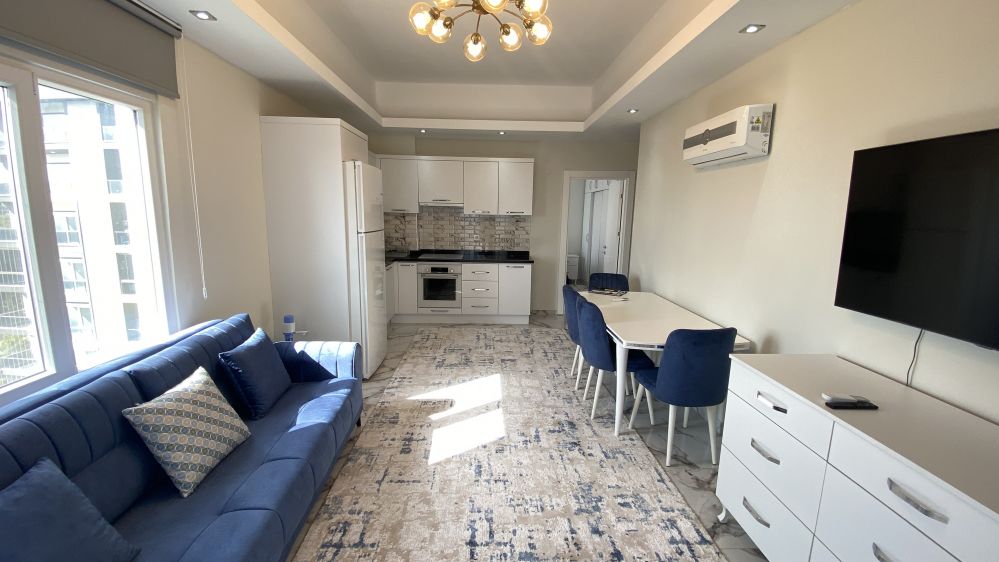 Роскошная квартира 1+1 в Алании Авсаллар – с видом на море | Elka Homes