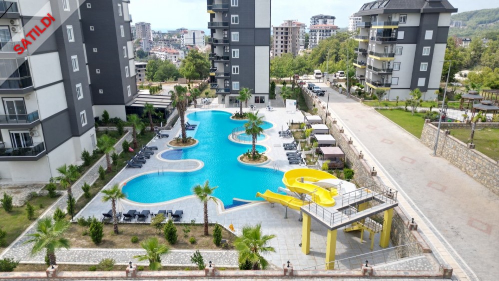 Alanya Avsallar Luxury Apartment – Modern 1+1 with Sea View