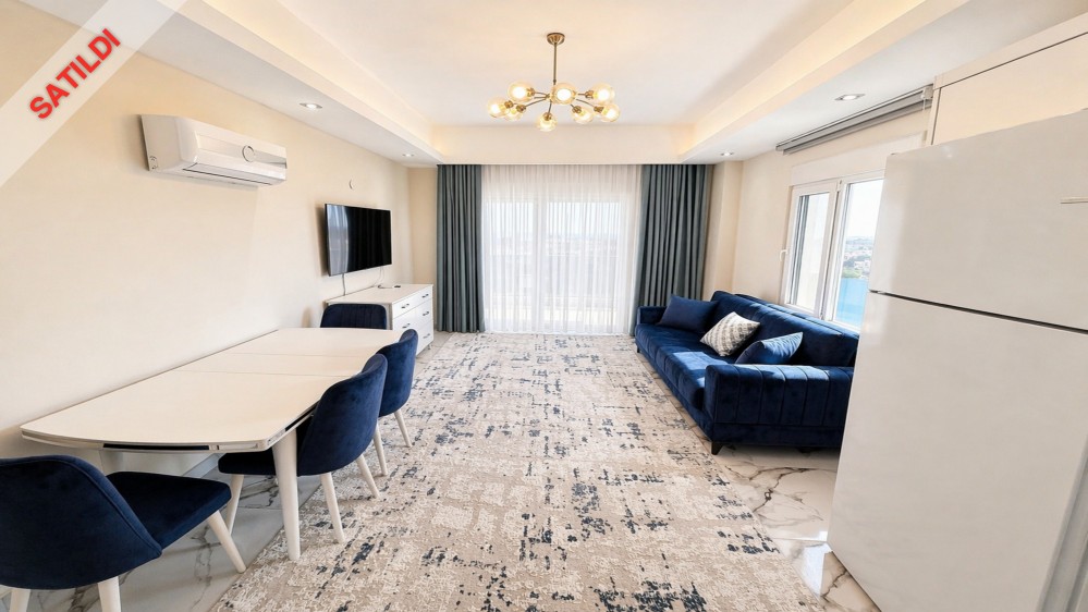 Alanya Avsallar Luxury Apartment – Modern 1+1 with Sea View