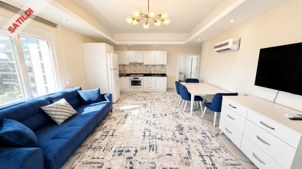 Alanya Avsallar Luxury Apartment – Modern 1+1 with Sea View