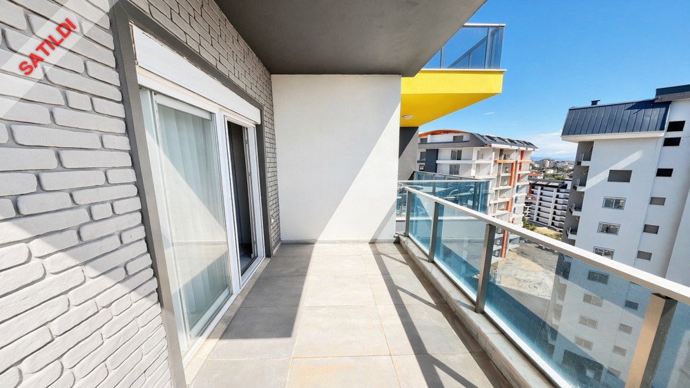Alanya Avsallar Luxury Apartment – Modern 1+1 with Sea View