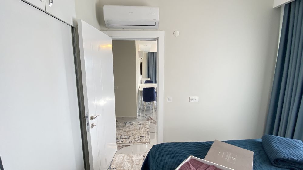 Роскошная квартира 1+1 в Алании Авсаллар – с видом на море | Elka Homes