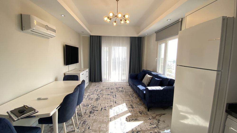 Роскошная квартира 1+1 в Алании Авсаллар – с видом на море | Elka Homes