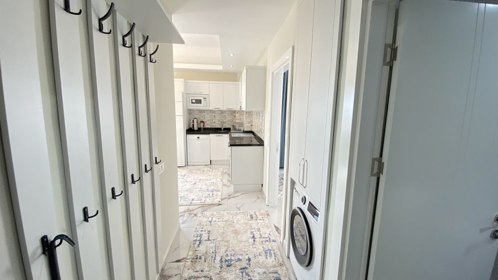 Роскошная квартира 1+1 в Алании Авсаллар – с видом на море | Elka Homes