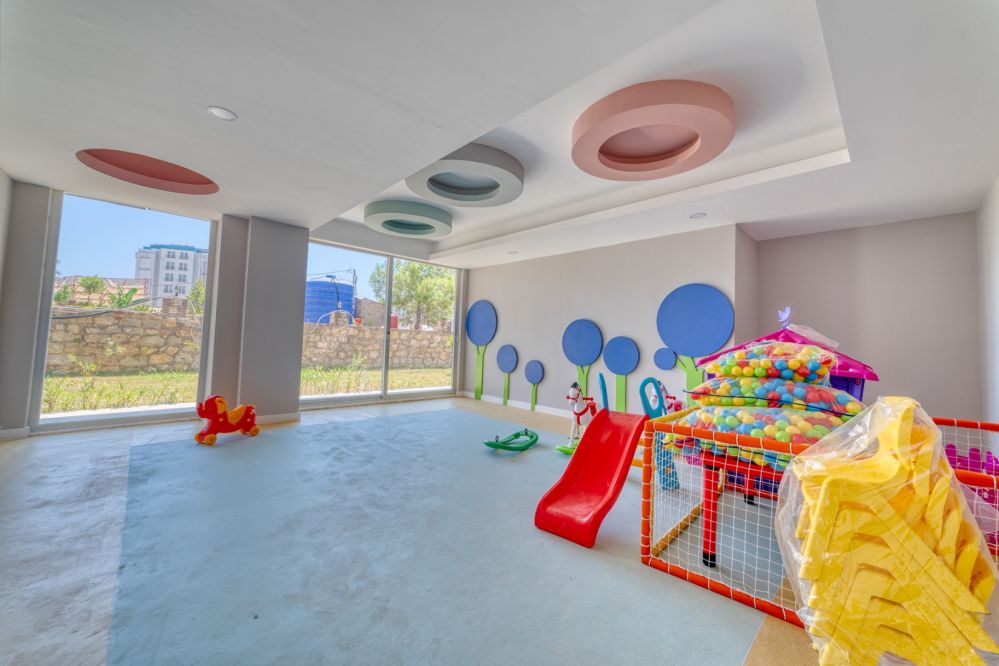 Роскошная квартира 1+1 в Алании Авсаллар – с видом на море | Elka Homes