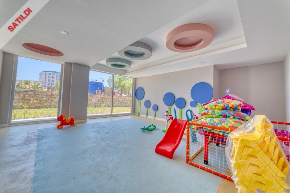 Alanya Avsallar Luxury Apartment – Modern 1+1 with Sea View