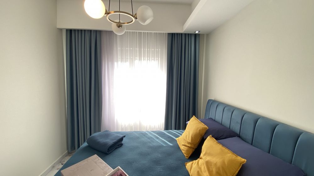 Роскошная квартира 1+1 в Алании Авсаллар – с видом на море | Elka Homes