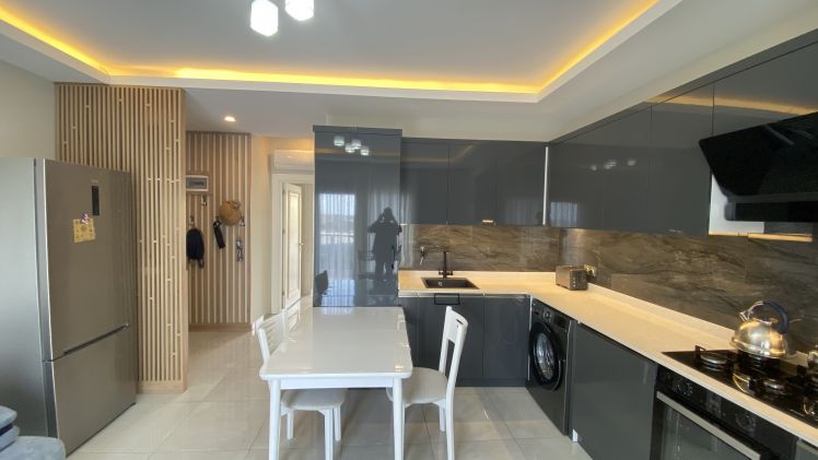 Modern 1+1 Flat for Sale with Sea View in Alanya Mahmutlar – Foa Hills