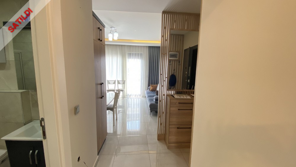 Sea View Furnished 1+1 Apartment for Sale in Alanya Mahmutlar – FOA HILLS