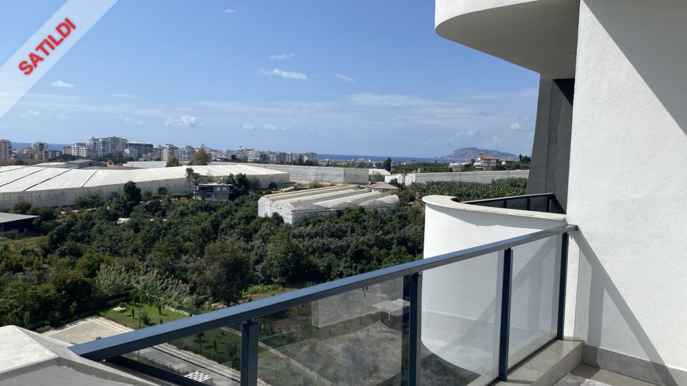 Sea View Furnished 1+1 Apartment for Sale in Alanya Mahmutlar – FOA HILLS