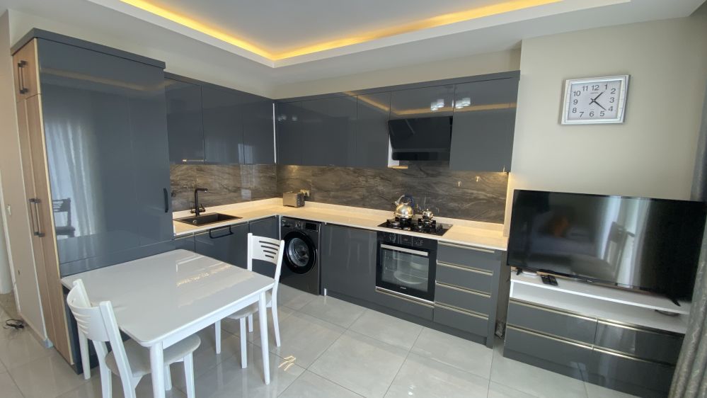 Alanya Mahmutlar’da Deniz Manzaralı Satılık Modern 1+1 Daire – Foa Hills