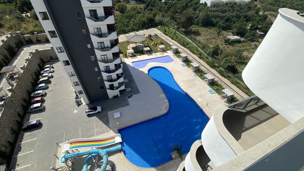 Alanya Mahmutlar’da Deniz Manzaralı Satılık Modern 1+1 Daire – Foa Hills